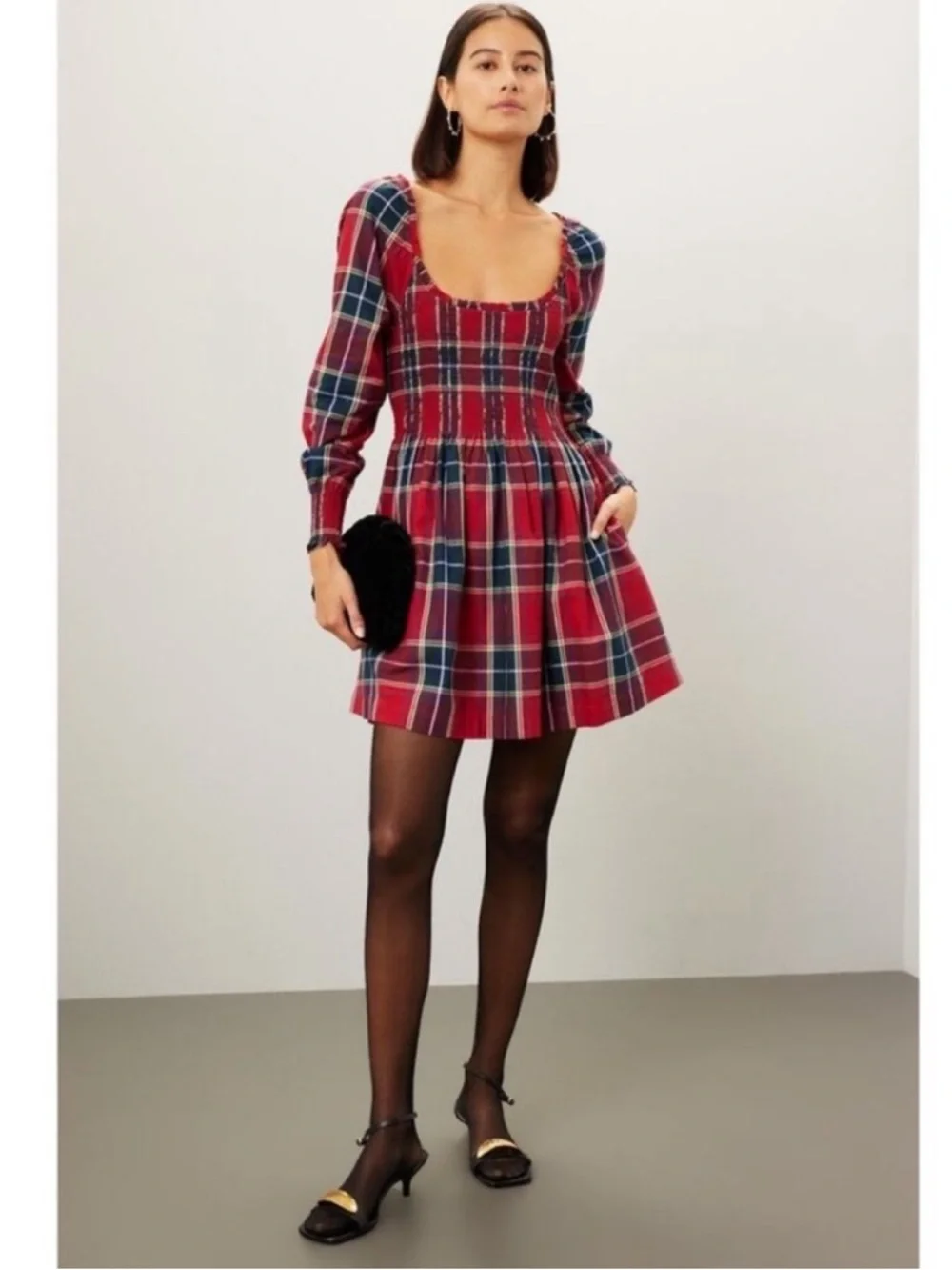 hillhouse red dress The Ellie Nap Dress in Raspberry Red, online now